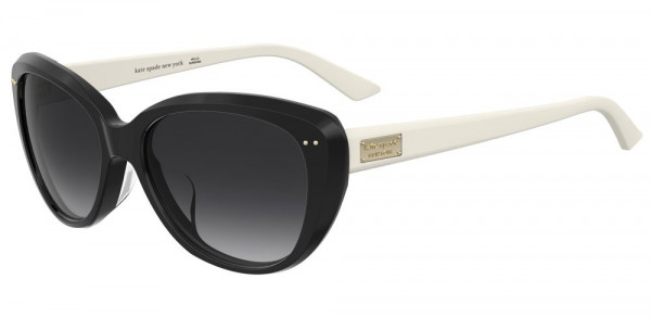 Kate Spade ANGELIQUE/F/S Sunglasses, 807 BLACK