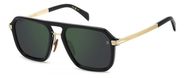 David Beckham DB 7136/S Sunglasses, 2M2 BLK GOLD B