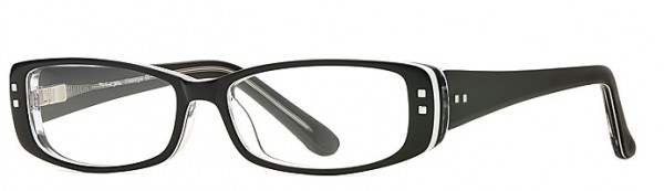Michael Stars Freestyle Eyeglasses, Black Lucite