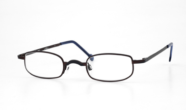 LA Eyeworks Field Eyeglasses, 871 Brown Velvet