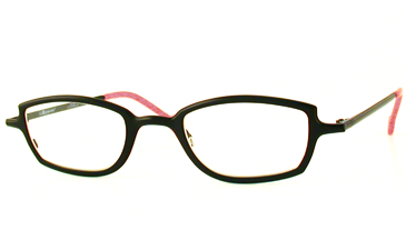 LA Eyeworks Float Eyeglasses, 502M Black Zap Matte