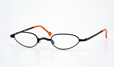 LA Eyeworks Goldfish Eyeglasses, 878 Black Velvet