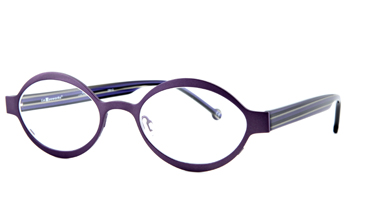 LA Eyeworks Paddle Eyeglasses, 512 Violet