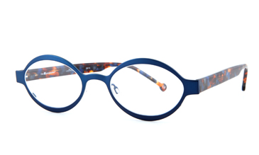 LA Eyeworks Paddle Eyeglasses, 561 Brighter Blue