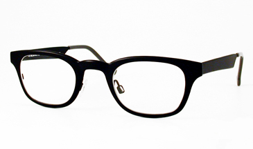 LA Eyeworks Patron Eyeglasses, 542 Black Velvet