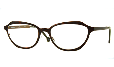 LA Eyeworks Sumac Eyeglasses, 827 New Tortoise On Light Brown