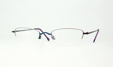 LA Eyeworks Xylo Eyeglasses, 508503 Blue Grape