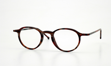 LA Eyeworks Code Eyeglasses, 600 Red Abbey