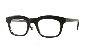LA Eyeworks O Connell Eyeglasses, 101 Black