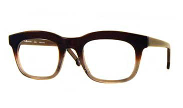 LA Eyeworks O Connell Eyeglasses, 149 Brown Grey Smoke Split