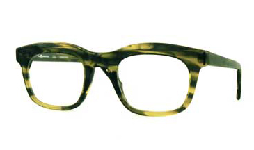 LA Eyeworks O Connell Eyeglasses, 150 Kelp Tortoise