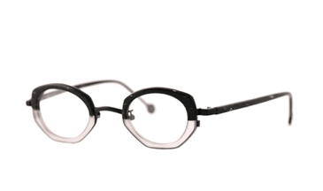 LA Eyeworks Sontag Eyeglasses, 946 Grey Smoke Split