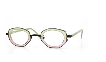 LA Eyeworks Sontag Eyeglasses, 988 Mint Candy Split