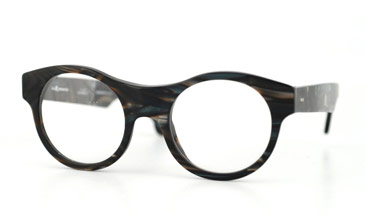 LA Eyeworks Von Kersting Eyeglasses, 602 Blue Abbey