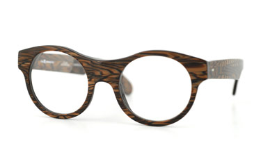 LA Eyeworks Von Kersting Eyeglasses, 641 Brown Tiger