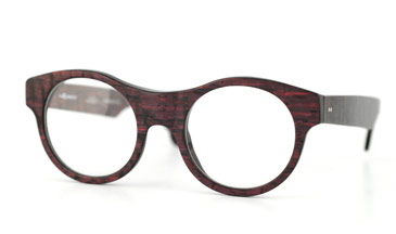 LA Eyeworks Von Kersting Eyeglasses, 908 Naughty Grape