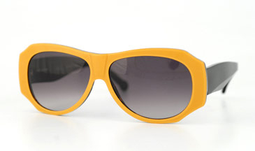 LA Eyeworks Sanbar Sunglasses, 628101 Mustard Gold Tiger