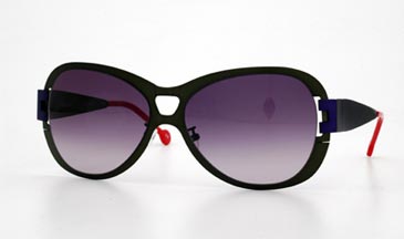 LA Eyeworks Madras Sunglasses, 872 Khaki Velvet / Grey Gradient