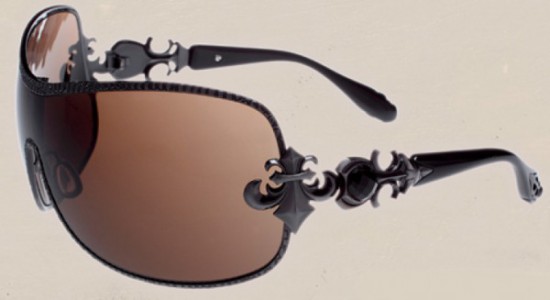 Affliction Fiona Sunglasses, Antique Gold and Bronze w/ Brown Lenses