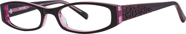 Kensie Artsy Eyeglasses, Burgundy