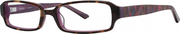 Kensie Geometric Eyeglasses, Tortoise