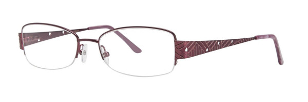 Dana Buchman Kishi Eyeglasses, Raspberry