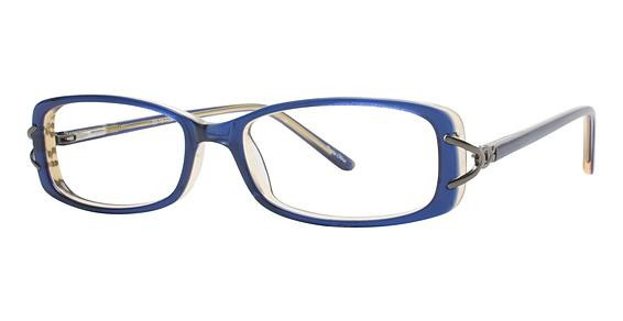 Elan 9416 Eyeglasses, Blue/Honey