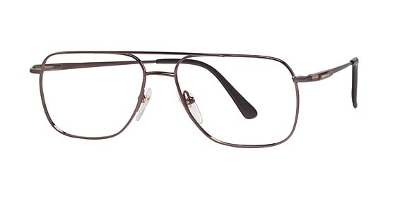 Seiko Titanium T 593 Eyeglasses, 010 Dark Taupe