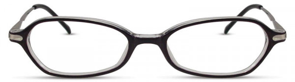 Alternatives Kip Eyeglasses, 3 - Black on Crystal