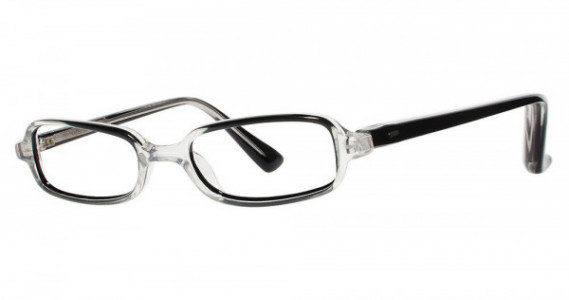 Modern Optical SPLASH Eyeglasses, Black-In-Line
