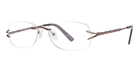 Genevieve BISTRO Eyeglasses, Brown