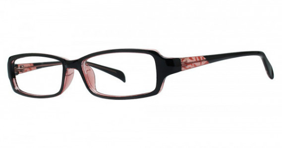Modern Optical LULU Eyeglasses, Black/Rose