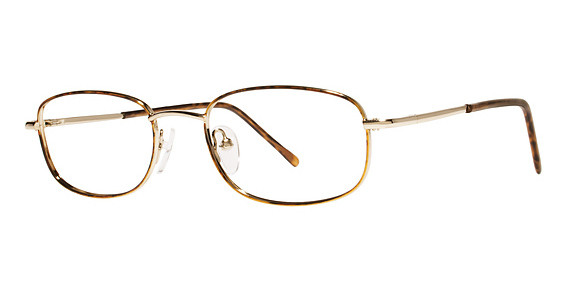 Modern Optical MATHEW Eyeglasses, Demi Amber