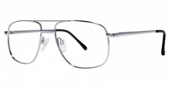 Modern Optical COMMANDO Eyeglasses, Silver