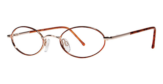 Modern Optical CHUCKLE Eyeglasses, Demi Amber