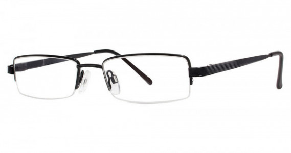 Modern Optical MARKET Eyeglasses, Matte Black