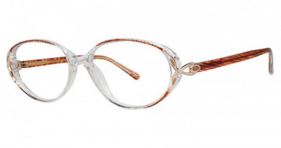 Modern Optical JANET Eyeglasses, Brown