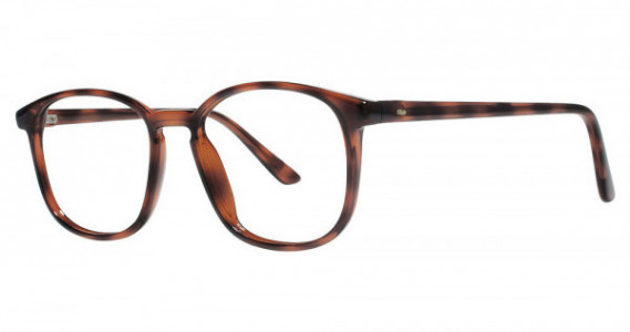 Modern Optical CHRIS Eyeglasses, Demi Amber