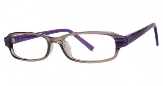 Modern Optical Sunset Eyeglasses, grey/purple