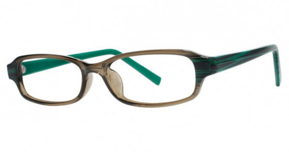Modern Optical Sunset Eyeglasses, olive/green