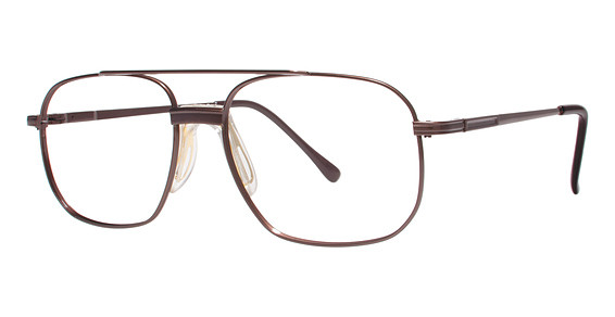 Modern Optical KEVIN Eyeglasses, Matte Brown