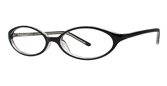 Modern Optical JUDI Eyeglasses, Black/Crystal