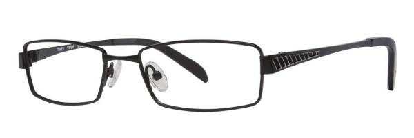 TMX by Timex Crossbar Eyeglasses, Black
