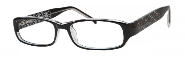 Jubilee J5854 Eyeglasses, Black/Crystal
