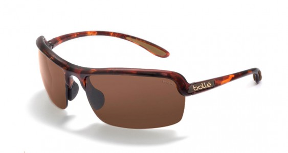 Bolle Dash Sunglasses, Dark Tortoise / Polarized A-14