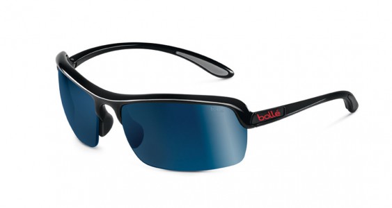 Bolle Dash Sunglasses, Shiny Black / Polarized GB-10