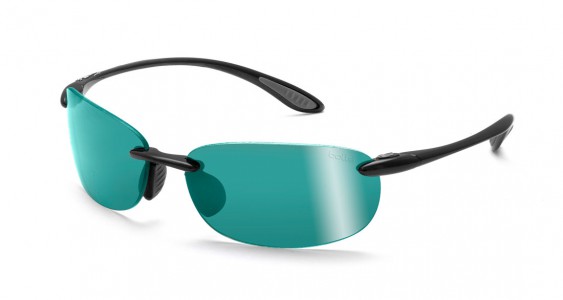 Bolle Kickback Sunglasses, Shiny Black / CompetiVision® Gun