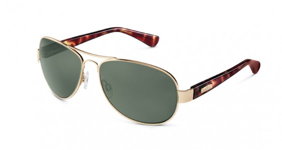 Bolle Madison Sunglasses, Shiny Gold / Polarized Axis