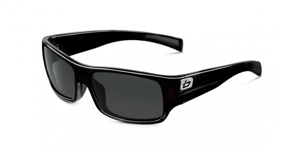 Bolle Oscar Sunglasses, Shiny Black / Polarized TNS