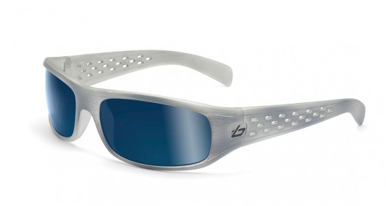 Bolle Satellite Sunglasses, Brushed Silver / Polarized GB-10